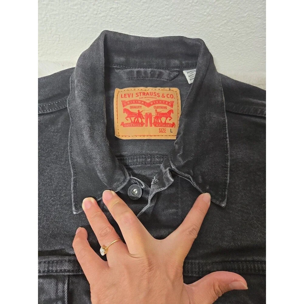 Levi's 72334-0305 Mens Trucker Jacket - Black